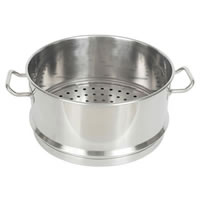 Bayou Classic Stainless Steam Topper (Fits 36, 40, 44 Qt Stockpots) (4836) / Bayou Classic Stainless Steam Topper (Fits 36, 40