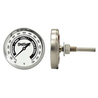 Bayou Classic Stainless Grill Temperature Gauge (500-580) / Bayou Classic Stainless Grill Temperature Gauge (