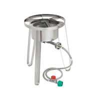 Stainless Cooker, 14"w x 21"h, 10 psi / 